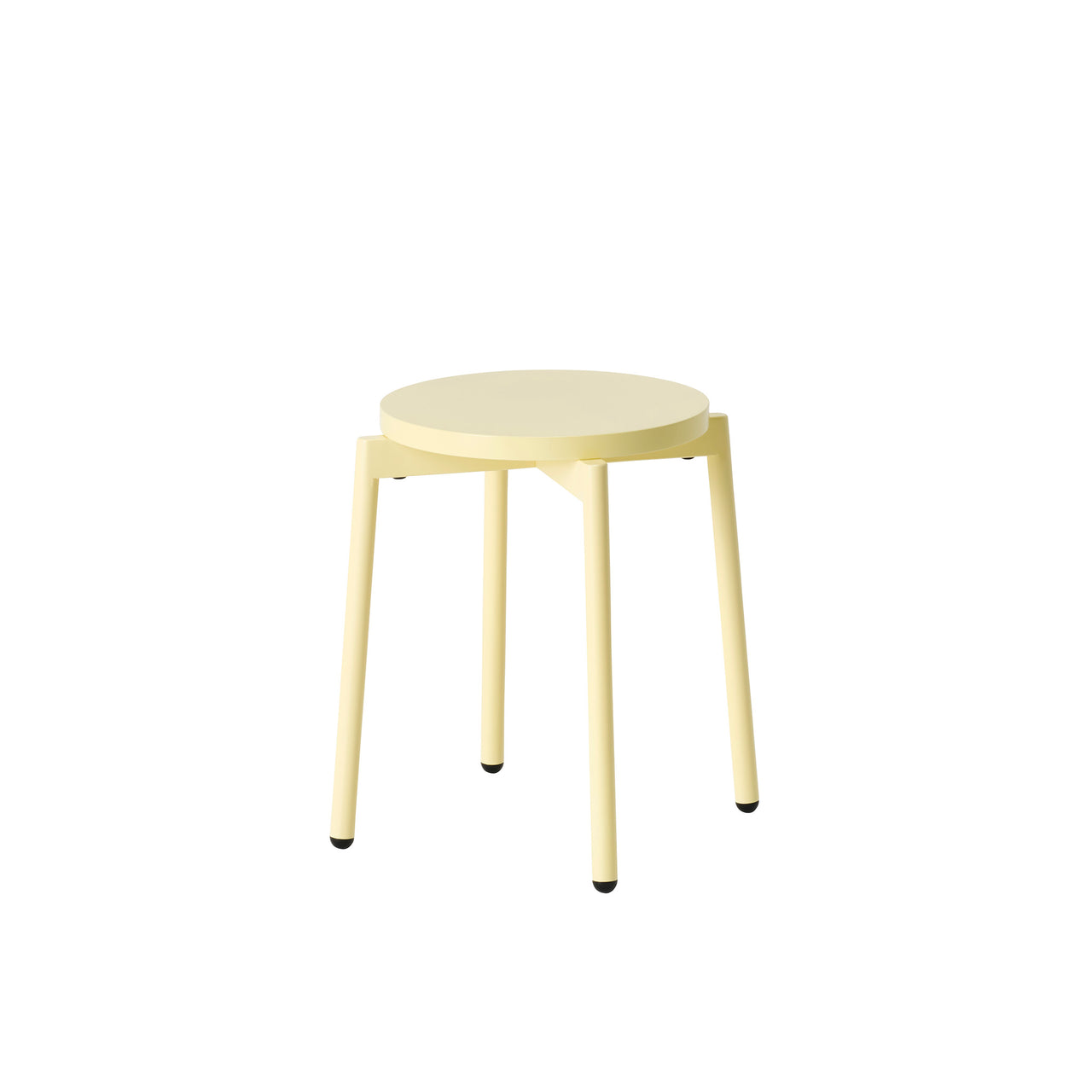 スツール-01-クリームイエロー