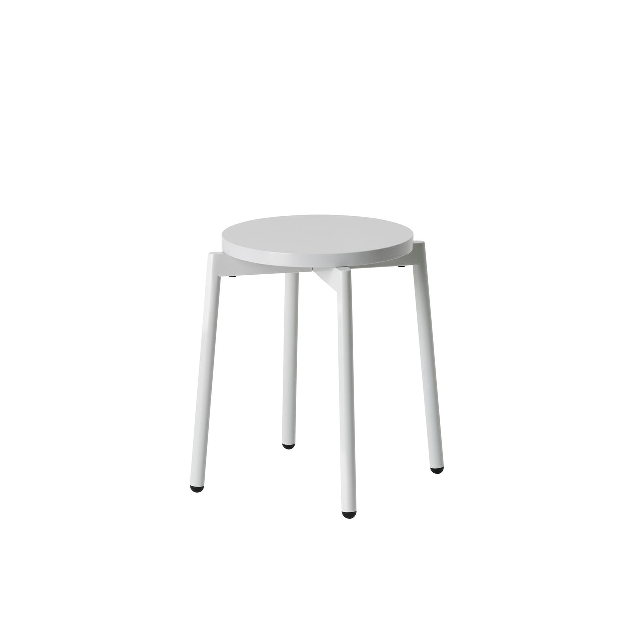 スツール-01-ライトグレー